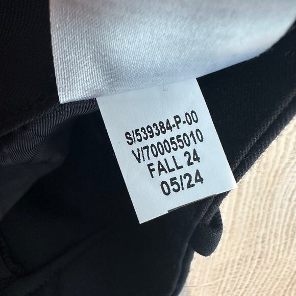 Banana Republic High Rise Modern Straight Siena Italian Wool Pant Black 4 - Picture 8 of 11